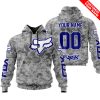 LIMITED EDITION PRODUCTS - US ARMY V1 - FOX RACING - CUSTOM NAME - NAVY