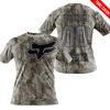 LIMITED EDITION PRODUCTS - US ARMY V2 - FOX RACING - CUSTOM NAME - GREY - T-SHIRT