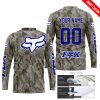 LIMITED EDITION PRODUCTS - US ARMY V2 - FOX RACING - CUSTOM NAME - NAVY - JERSEY