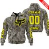 LIMITED EDITION PRODUCTS - US ARMY V2 - FOX RACING - CUSTOM NAME - YELLOW