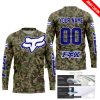 LIMITED EDITION PRODUCTS - US ARMY V3 - FOX RACING - CUSTOM NAME - NAVY - JERSEY