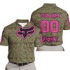 LIMITED EDITION PRODUCTS - US MARINE V1 - FOX RACING - CUSTOM NAME - PINK 1 - POLO SHIRT