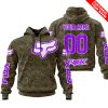 LIMITED EDITION PRODUCTS - US MARINE V1 - FOX RACING - CUSTOM NAME - PURPLE