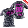 LIMITED EDITION PRODUCTS - US NAVY - FOX RACING - CUSTOM NAME - PINK - T-SHIRT
