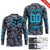 LIMITED EDITION PRODUCTS - US NAVY - FOX RACING - CUSTOM NAME - SKY BLUE - JERSEY