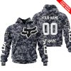 LIMITED EDITION PRODUCTS - US NAVY - FOX RACING - CUSTOM NAME - WHITE