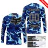 LIMITED EDITION PRODUCTS - US NAVY V1 - FOX RACING - CUSTOM NAME - GREY - JERSEY