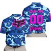 LIMITED EDITION PRODUCTS - US NAVY V1 - FOX RACING - CUSTOM NAME - PINK - POLO SHIRT
