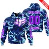 LIMITED EDITION PRODUCTS - US NAVY V1 - FOX RACING - CUSTOM NAME - PURPLE