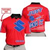 PREMIUM JUST FCKN GONNA SEND IT – CUSTOM NAME – SUZUKI - RED V1 - POLO SHIRT