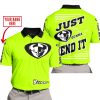 PREMIUM JUST FCKN GONNA SEND IT – CUSTOM NAME – THOR – NEON V1 - POLO SHIRT