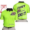 PREMIUM JUST FCKN GONNA SEND IT – CUSTOM NAME – TROY LEE DESIGNS – GREEN 1 V1 - POLO SHIRT