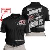 PREMIUM JUST FCKN GONNA SEND IT – CUSTOM NAME – TROY LEE DESIGNS – GREY BLACK - POLO SHIRT