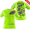 PREMIUM JUST FCKN GONNA SEND IT – CUSTOM NAME – TROY LEE DESIGNS – NEON V1 - T-SHIRT