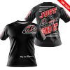 PREMIUM JUST FCKN GONNA SEND IT – CUSTOM NAME – TROY LEE DESIGNS – RED BLACK - T-SHIRT