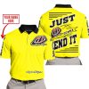 PREMIUM JUST FCKN GONNA SEND IT – CUSTOM NAME – TROY LEE DESIGNS – YELLOW V1 - POLO SHIRT