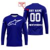 MOTOCROSS  -  LIMITED EDITION  -  ALPINESTARS  -  NAVY - JERSEY