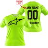 MOTOCROSS  -  LIMITED EDITION  -  ALPINESTARS  -  NEON - T-SHIRT