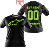 MOTOCROSS  -  LIMITED EDITION  -  ALPINESTARS  -  NEON V1 - T-SHIRT