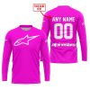 MOTOCROSS  -  LIMITED EDITION  -  ALPINESTARS  -  PINK - JERSEY