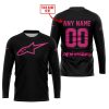 MOTOCROSS  -  LIMITED EDITION  -  ALPINESTARS  -  PINK 1 V1 - JERSEY