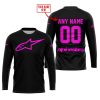 MOTOCROSS  -  LIMITED EDITION  -  ALPINESTARS  -  PINK V1 - JERSEY