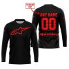 MOTOCROSS  -  LIMITED EDITION  -  ALPINESTARS  -  RED V1 - JERSEY