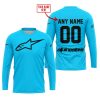 MOTOCROSS  -  LIMITED EDITION  -  ALPINESTARS  -  SKY BLUE - JERSEY