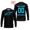 MOTOCROSS  -  LIMITED EDITION  -  ALPINESTARS  -  SKY BLUE V1 - JERSEY