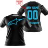 MOTOCROSS  -  LIMITED EDITION  -  ALPINESTARS  -  SKY BLUE V1 - T-SHIRT