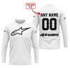 MOTOCROSS  -  LIMITED EDITION  -  ALPINESTARS  -  WHITE - JERSEY