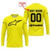 MOTOCROSS  -  LIMITED EDITION  -  ALPINESTARS  -  YELLOW - JERSEY