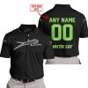 MOTOCROSS  -  LIMITED EDITION  -  ARCTIC CAT  -  BLACK - POLO SHIRT