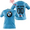 MOTOCROSS  -  LIMITED EDITION  -  BMW  -  BLUE - T-SHIRT