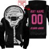 MOTOCROSS  -  LIMITED EDITION  -  CAN AM  -  PINK 1 V1 - FLEECE ZIP HOODIE