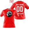 MOTOCROSS  -  LIMITED EDITION  -  CAN AM  -  RED - T-SHIRT