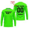 MOTOCROSS  -  LIMITED EDITION  -  FLY RACING  -  GREEN - JERSEY