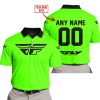 MOTOCROSS  -  LIMITED EDITION  -  FLY RACING  -  GREEN - POLO SHIRT