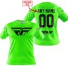 MOTOCROSS  -  LIMITED EDITION  -  FLY RACING  -  GREEN - T-SHIRT