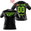 MOTOCROSS  -  LIMITED EDITION  -  FLY RACING  -  GREEN 1 V1 - T-SHIRT