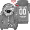 MOTOCROSS  -  LIMITED EDITION  -  FLY RACING  -  GREY - FLEECE ZIP HOODIE