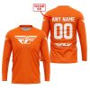 MOTOCROSS  -  LIMITED EDITION  -  FLY RACING  -  ORANGE - JERSEY