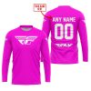 MOTOCROSS  -  LIMITED EDITION  -  FLY RACING  -  PINK - JERSEY
