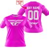 MOTOCROSS  -  LIMITED EDITION  -  FLY RACING  -  PINK - T-SHIRT