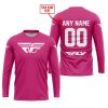 MOTOCROSS  -  LIMITED EDITION  -  FLY RACING  -  PINK 1 - JERSEY