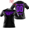 MOTOCROSS  -  LIMITED EDITION  -  FLY RACING  -  PURPLE V1 - T-SHIRT
