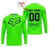 MOTOCROSS  -  LIMITED EDITION  -  FOX RACING  -  GREEN - JERSEY