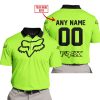 MOTOCROSS  -  LIMITED EDITION  -  FOX RACING  -  GREEN 1 - POLO SHIRT