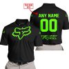MOTOCROSS  -  LIMITED EDITION  -  FOX RACING  -  GREEN V1 - POLO SHIRT