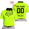 MOTOCROSS  -  LIMITED EDITION  -  FOX RACING  -  NEON - POLO SHIRT